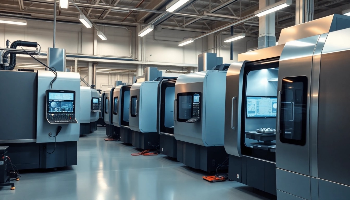 Precision machining Malaysia showcased in a modern facility with advanced CNC machines in operation.