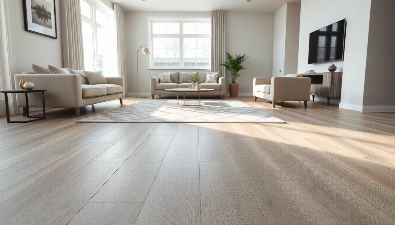 Transform your space with elegant Chicago flooring in a modern room, highlighting rich textures.