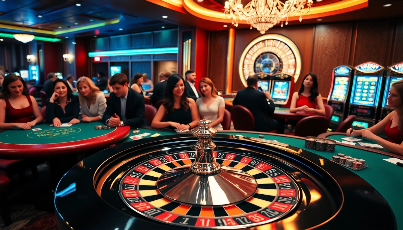 Feel the excitement at https://keobongda2.vip/ with a stunning live casino scene featuring games and players.