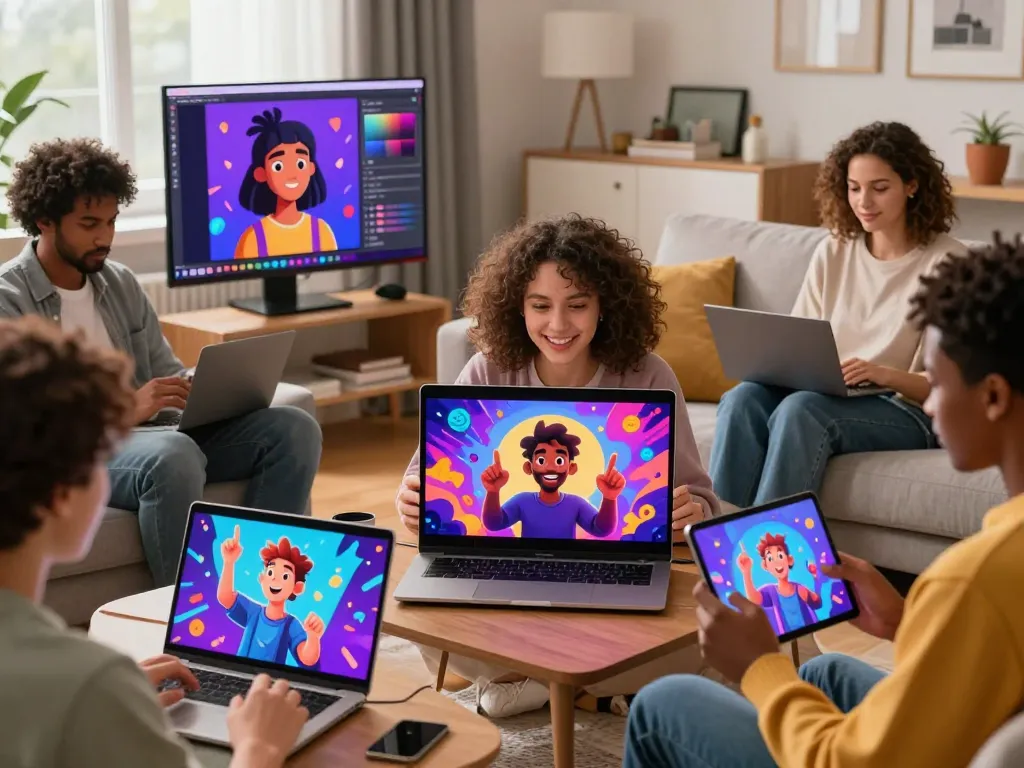 Engaging with nsfw character ai in a vibrant digital landscape showcasing creative interactions.