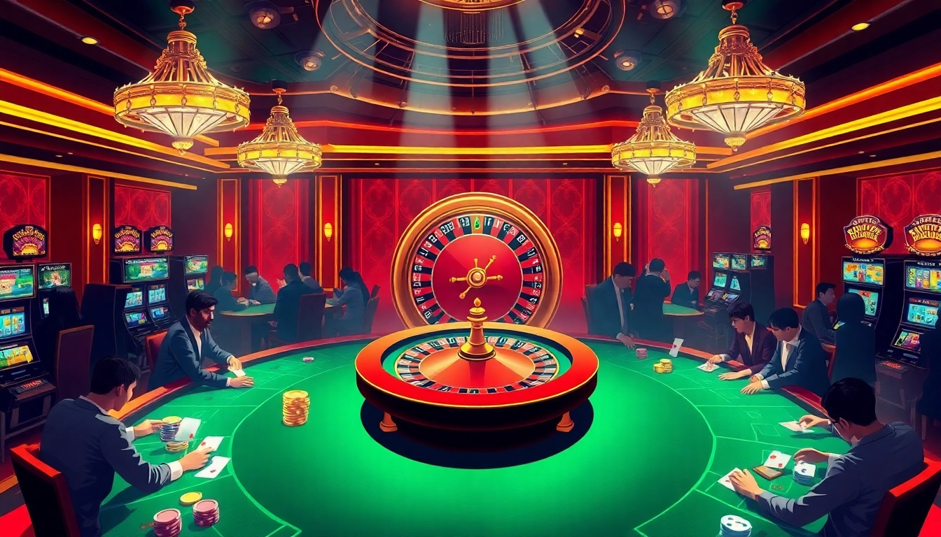 Experience the excitement of online gambling at https://69vnbl.com/ with vibrant roulette wheels and casino action.