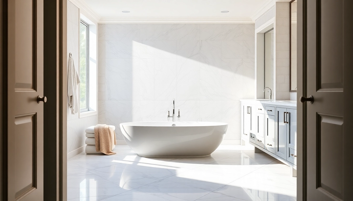 Transform your space with inspiring Bathroom Remodeling ideas featuring a serene and modern design.