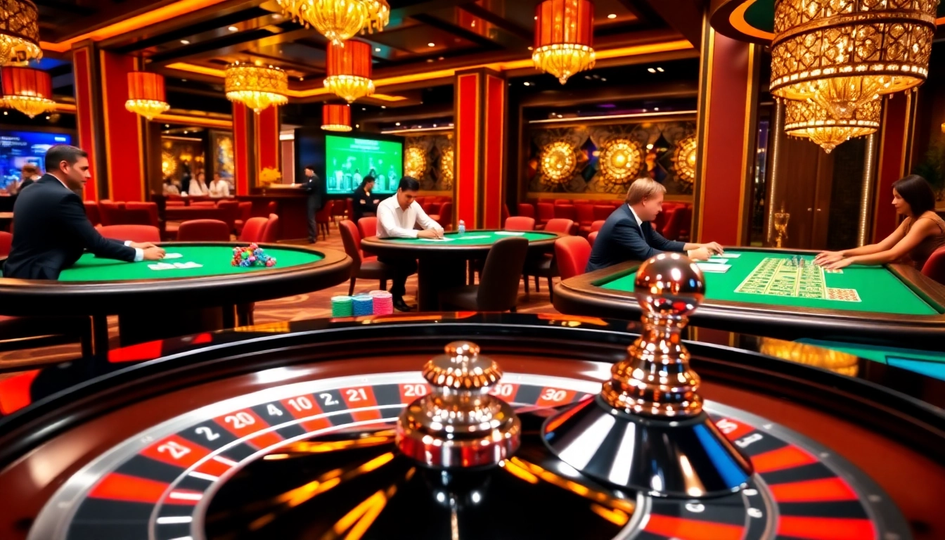 Experience thrilling gameplay at https://www.jun88.org/ with exciting poker table action and vibrant casino atmosphere.