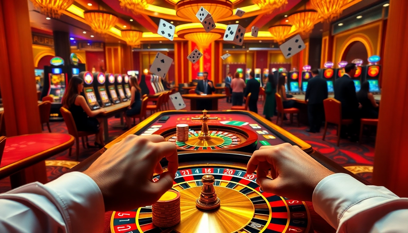 Gambling at GG 88's luxury casino table with vibrant chips and exciting gameplay.