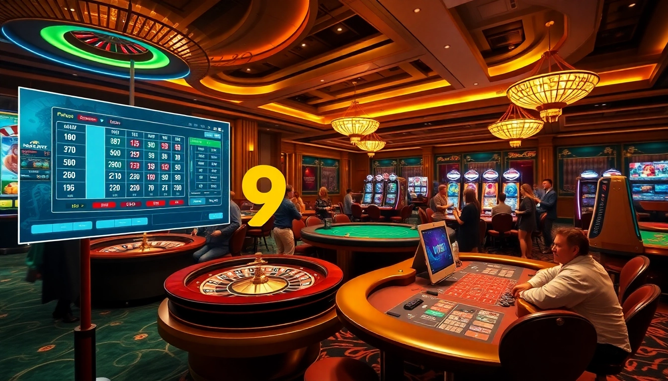 Experience the excitement of winning at 9WIN with immersive online gambling visuals.