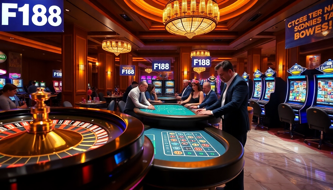 Experience high-stakes excitement at f168 with vibrant tables and engaging players.