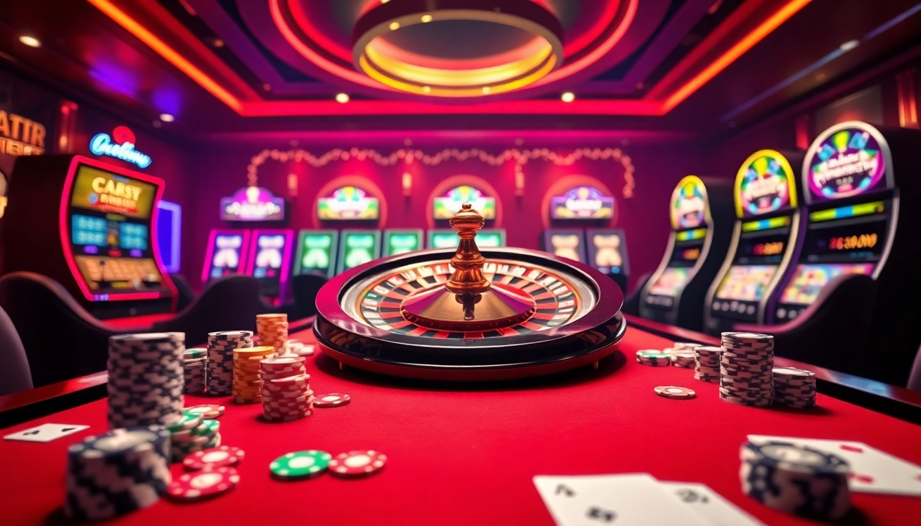 Exciting casino action featuring poker chips, cards, and roulette at https://xx88.cheap/ for thrilling gambling experiences.