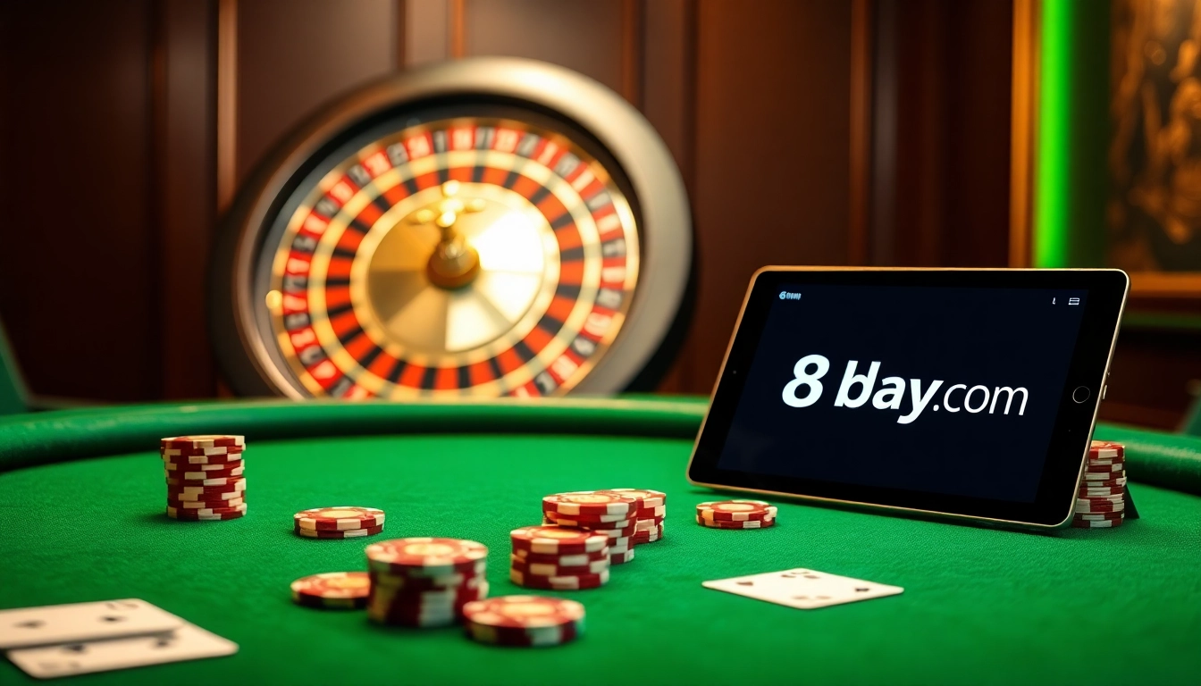 Engage in thrilling gameplay at 8day.cn.com with vibrant poker chips and a luxurious casino atmosphere.