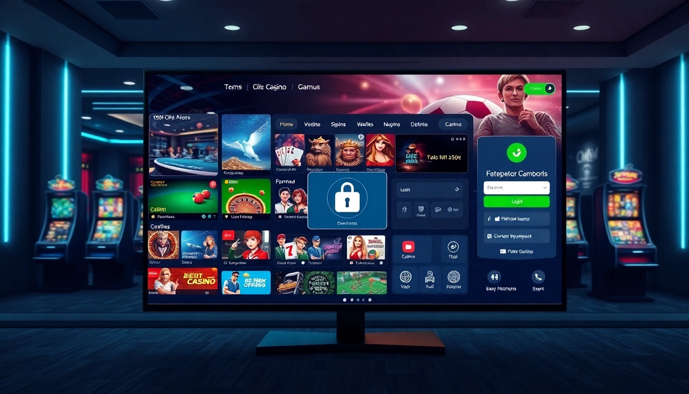 Online gambling interface showcasing bk860s.com with security and user-friendly features.