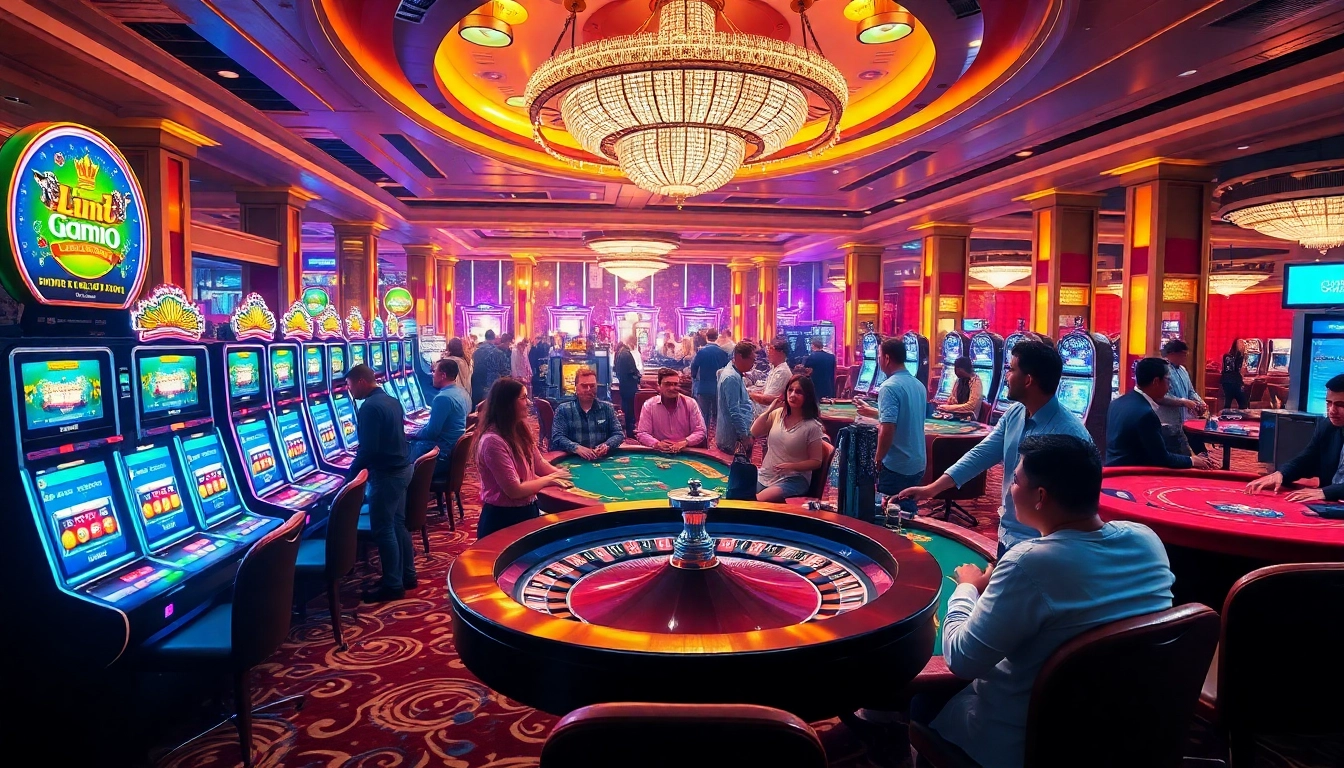 Experience the thrill at dom88.us.com with vibrant casino tables and engaging players in action.