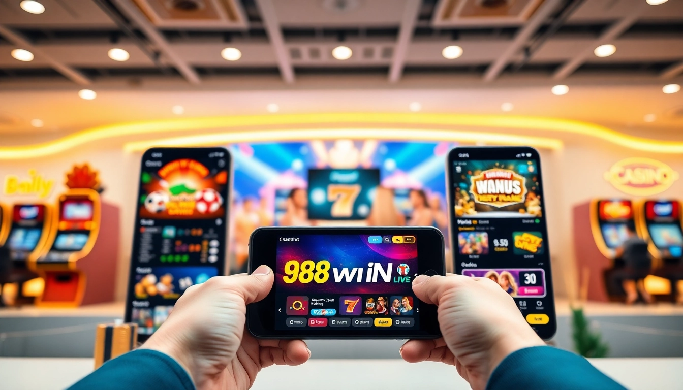 Engaging online casino interface of 98winwin.live showcasing games and promotions.