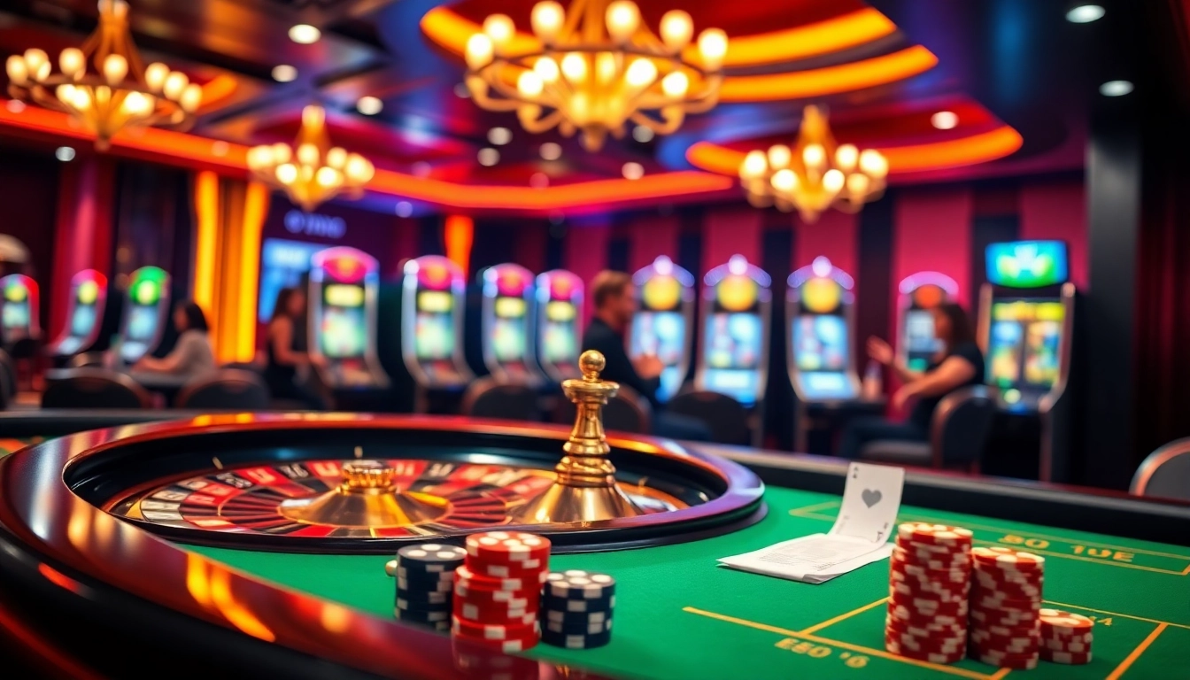 Engage in thrilling gameplay at https://rr8888.in.net/ with a luxurious casino roulette and poker scene.